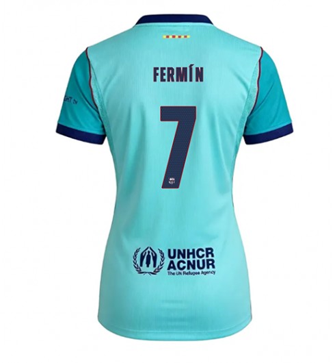 Barcelona Fermin Lopez #7 Alternativní Dres pro Dámské 2026-27 Krátký Rukáv Barcelona Fermin Lopez #7 Alternativní Dres pro Dámské 2026-27 Krátký Rukáv